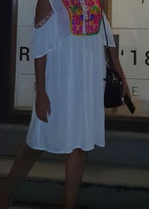 Summery White Dress