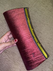 Maroon Clutch