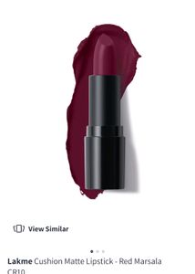 1 Pc Lakme Cushion Matt Lipstick Totally New(Origi