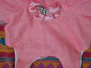 Pink Sparkly Top with Bow