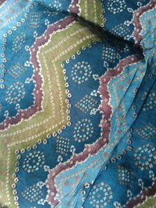 Bandhani Print Scarf