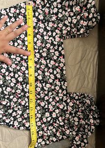Floral Print Midi Dress