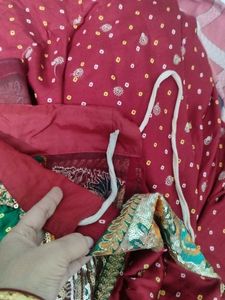 Heavy Party Wear Bandhini Saree