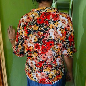 Floral Print Top