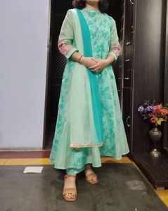 Beautiful Blue Green Dress