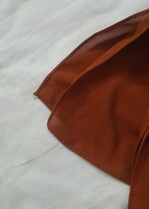 A Rust Colour Hijab/dupatta