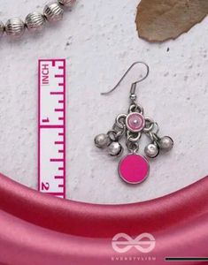 Oxidised Silver Earrings