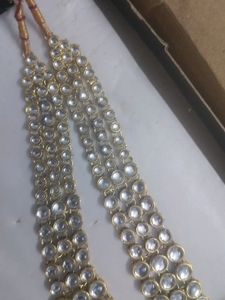 One Time Used Layered Necklace Good Condition