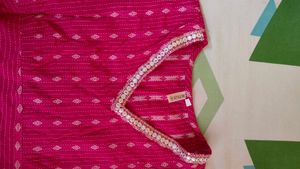 Pink Printed Blouse