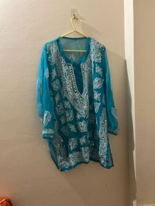 Elegant Blue Kurta