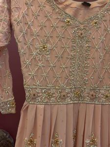 the pink plazo set