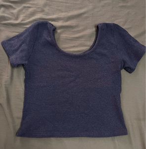Maroon Crop Top