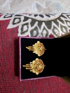2 Gram Micro Gold Earrings