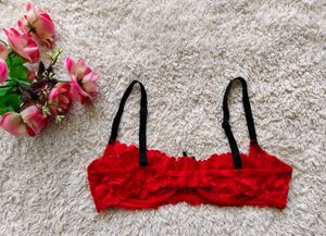 Red Lace Lingerie Set