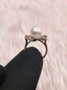 Pearl Ring 925 Sterling Silver