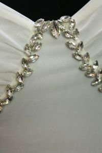 White Embellished Corset Like Top