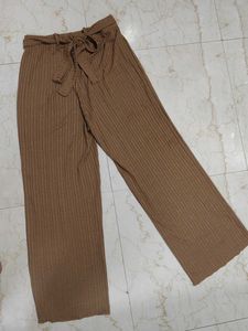 Ribbed Wide Leg Pants