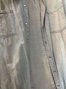 Breakers Soft Denim Shirt…Ice Blue Colour…designer