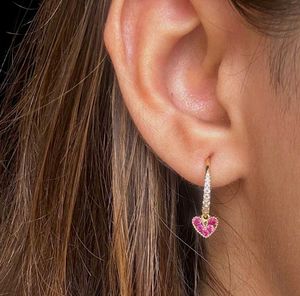 Heart Drop Earrings