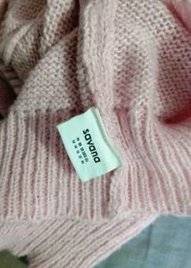 Pink Floral Sweater 🌸