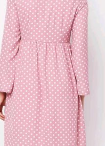 Pink Polka Dot Dress
