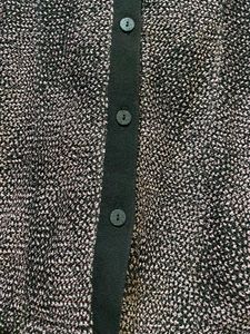 Button-down Net Top B-38-40 L-23 S-19