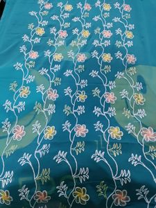 Sky Blue Suit Material