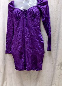 1177. Purple Mini Dress