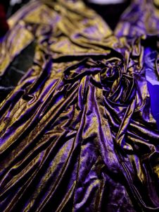 Metallic Gold Wrap Birthday Dress