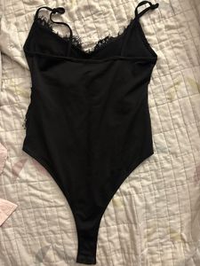 Lace Trim Bodysuit