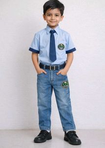 Cute Kids' Blue Jeans