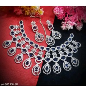 Blue Stone Jewelry Set