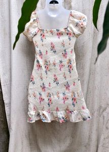 1149. Floral Mini Dress
