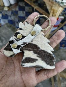 Leather Horse Keyring