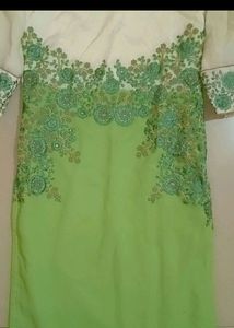 Kurti Set With A Green Colour 💚