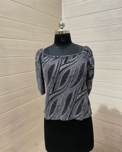 imported party glitter top