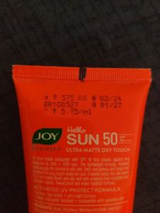 Joy Hello Sunscreen