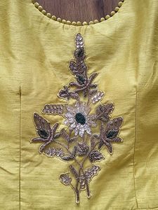 Golden Yellow Gown - Price Drop