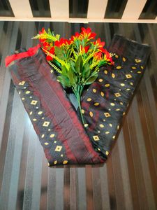 Dhakai Jamdani Saree ❤️🖤