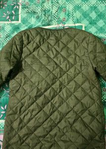 Roadster Quilted Olive Jacket- woman