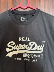 Superdry Logo Embroidered Boxy T-Shirt