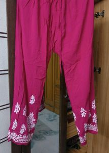 premium chikankari kurti set