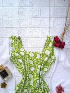 Corset Back Pinteresty Kurti 💚🫶🏻