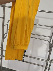 Yellow Casual Pants