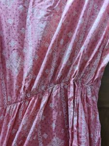Pink Printed Dress