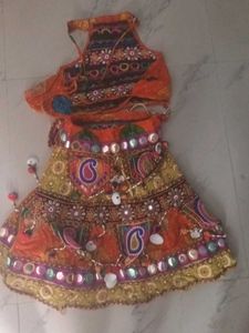 Orange Chaniya Chodi