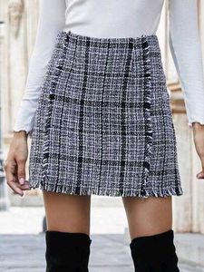 Shein Tweet Skirt