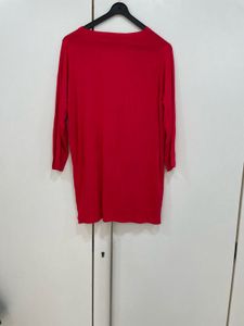 🤩 Thrift Alert: Draped Diva Crimson Top! 🇮🇳