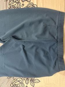 Stylish Blue Cropped Pants