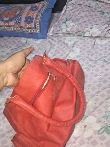 Red Hand Bag...